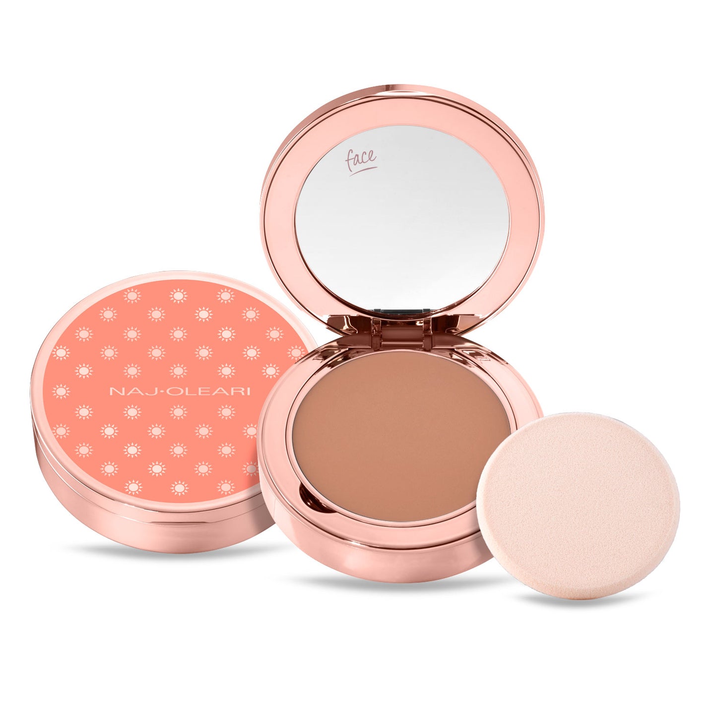 Naj Oleari Beauty - Makeup - Sun Addiction Cream Compact Foundation 03-Caramel 03-Caramel