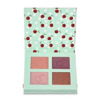 Naj Oleari Beauty - Makeup - Cherry Dream Eyeshadow Palette 01-Spring-Pink 01-Rosa-Primavera