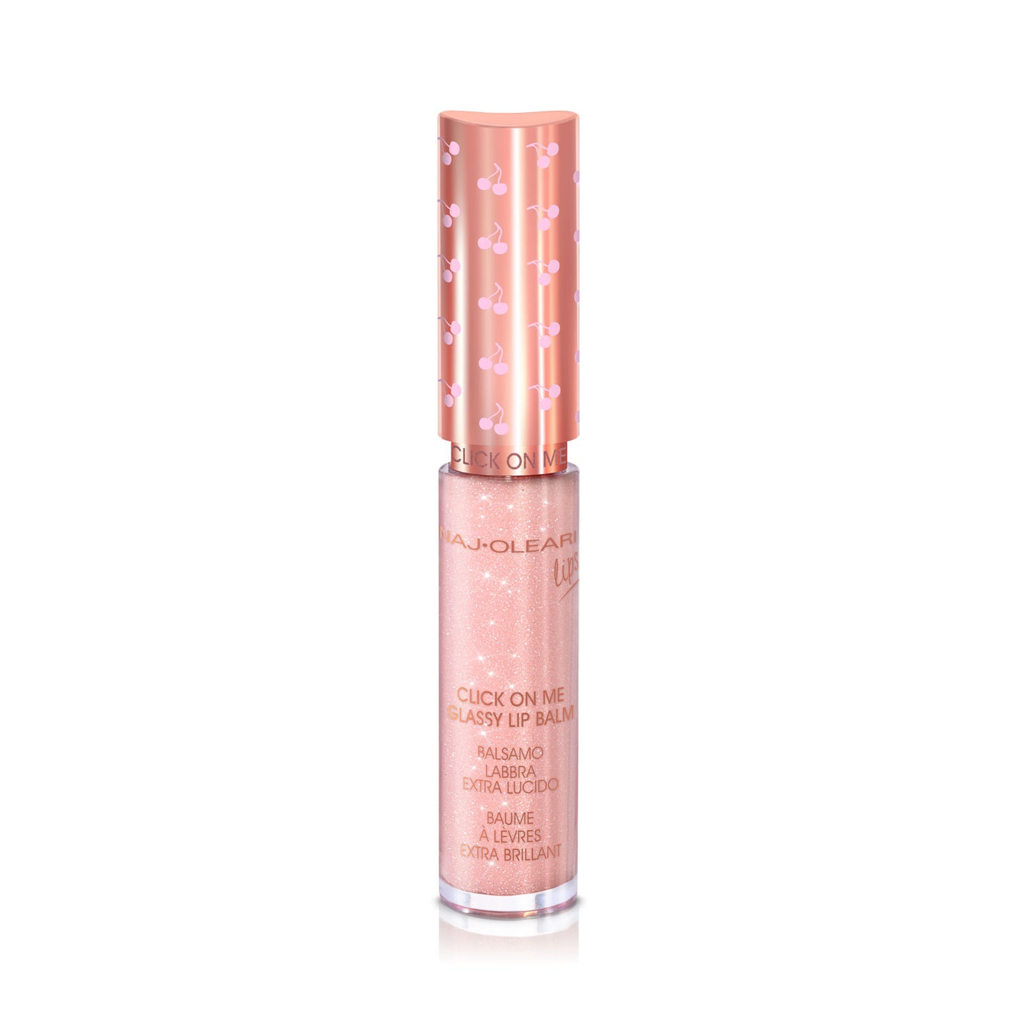 Naj Oleari Beauty - Makeup - Click On Me Glassy Lip Balm 01-Pearly-Nude 01-Nudo-Perlato