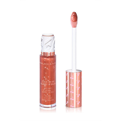 Naj Oleari Beauty - Makeup - Click On Me Glassy Lip Balm 03-Golden-Caramel 03-Caramello-Dorato