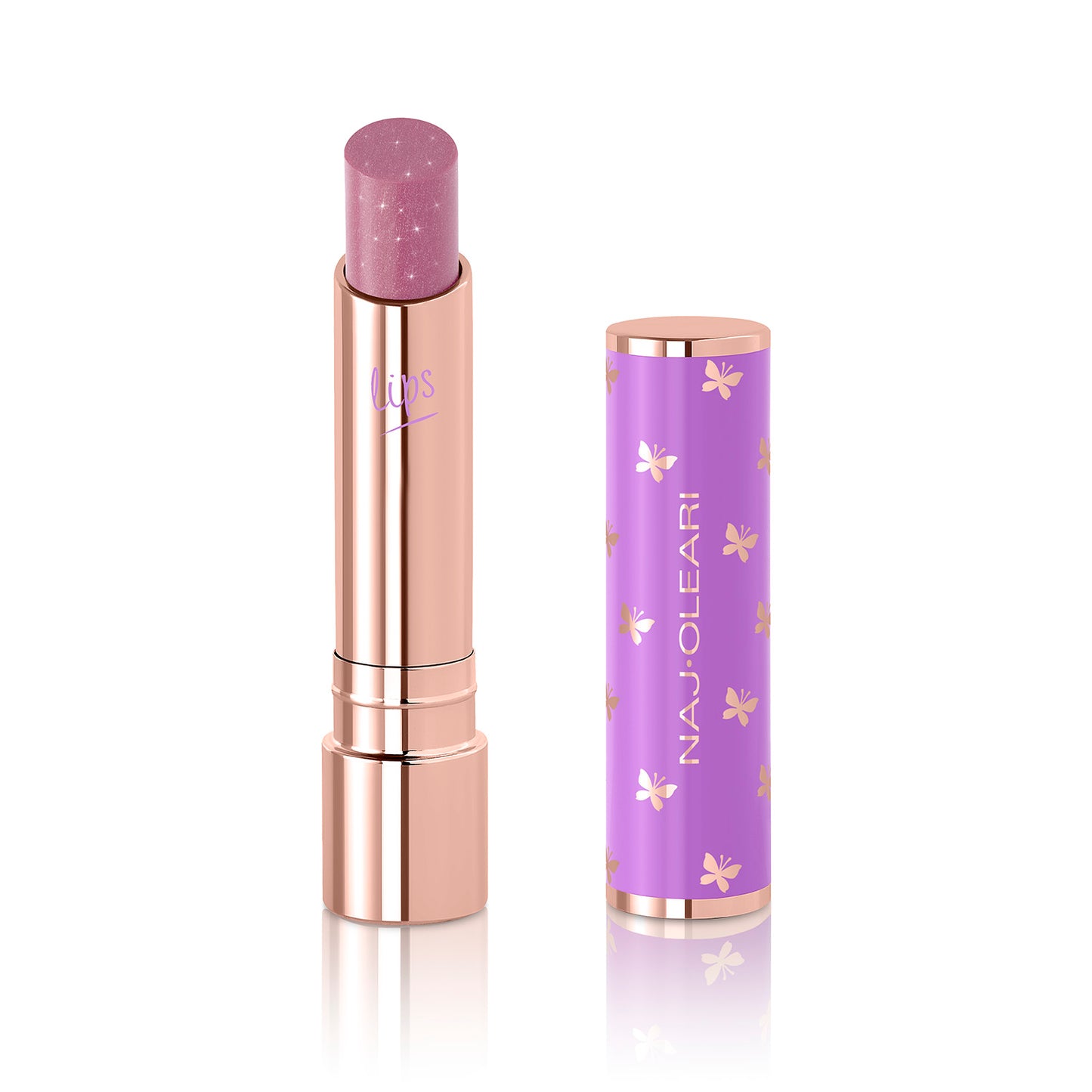 Naj Oleari Beauty - Makeup - Shine on Lips Plumping Stylo 02-Rosy-Mauve 02-Rosy-Mauve