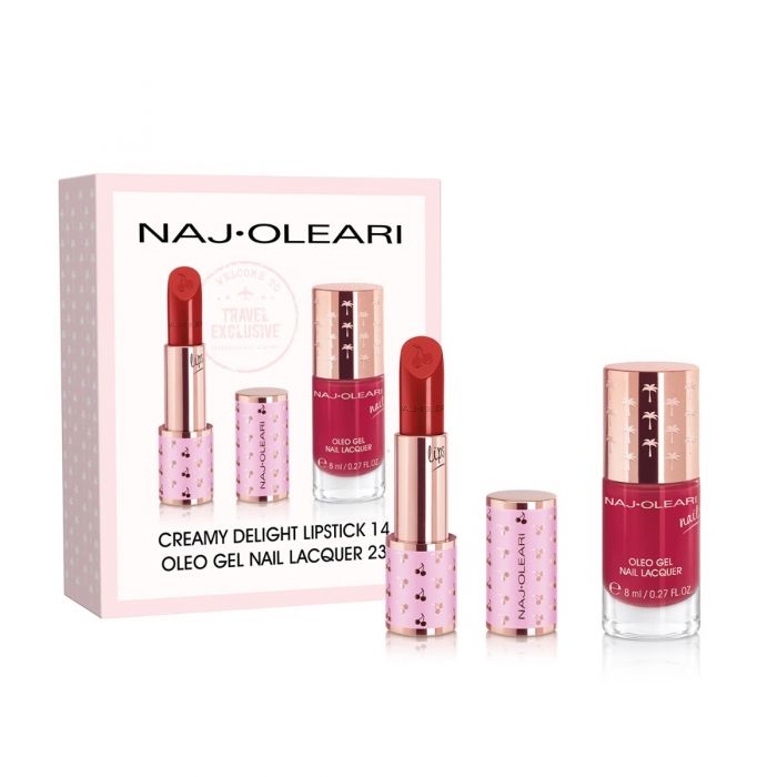 Naj Oleari Beauty - Makeup - Lips & Nails Red Kit Lips-&-Nails-Red-Kit Lips-&-Nails-Red-Kit