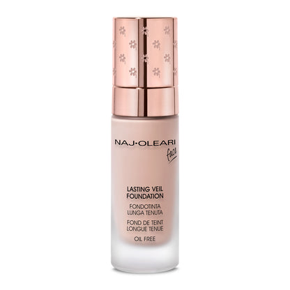 Naj Oleari Beauty - Makeup - Lasting Veil Foundation 02-Natural-Rose 02-Rosa-Naturale