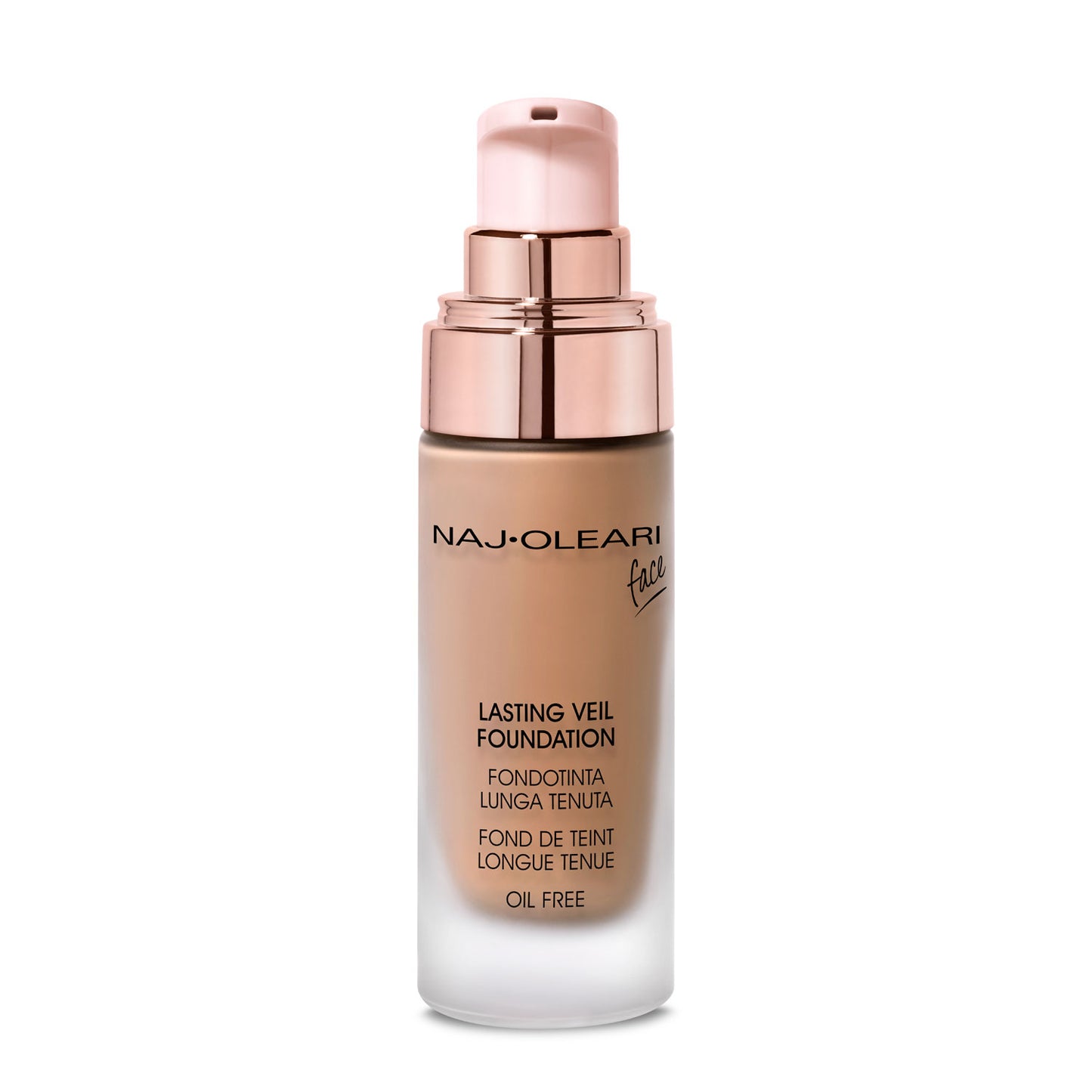 Naj Oleari Beauty - Makeup - Lasting Veil Foundation 06-Nutmeg 06-Noce-Moscata