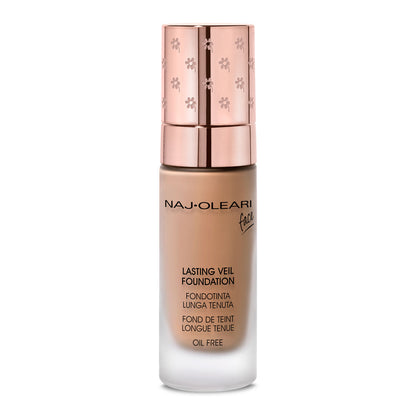 Naj Oleari Beauty - Makeup - Lasting Veil Foundation 06-Nutmeg 06-Noce-Moscata