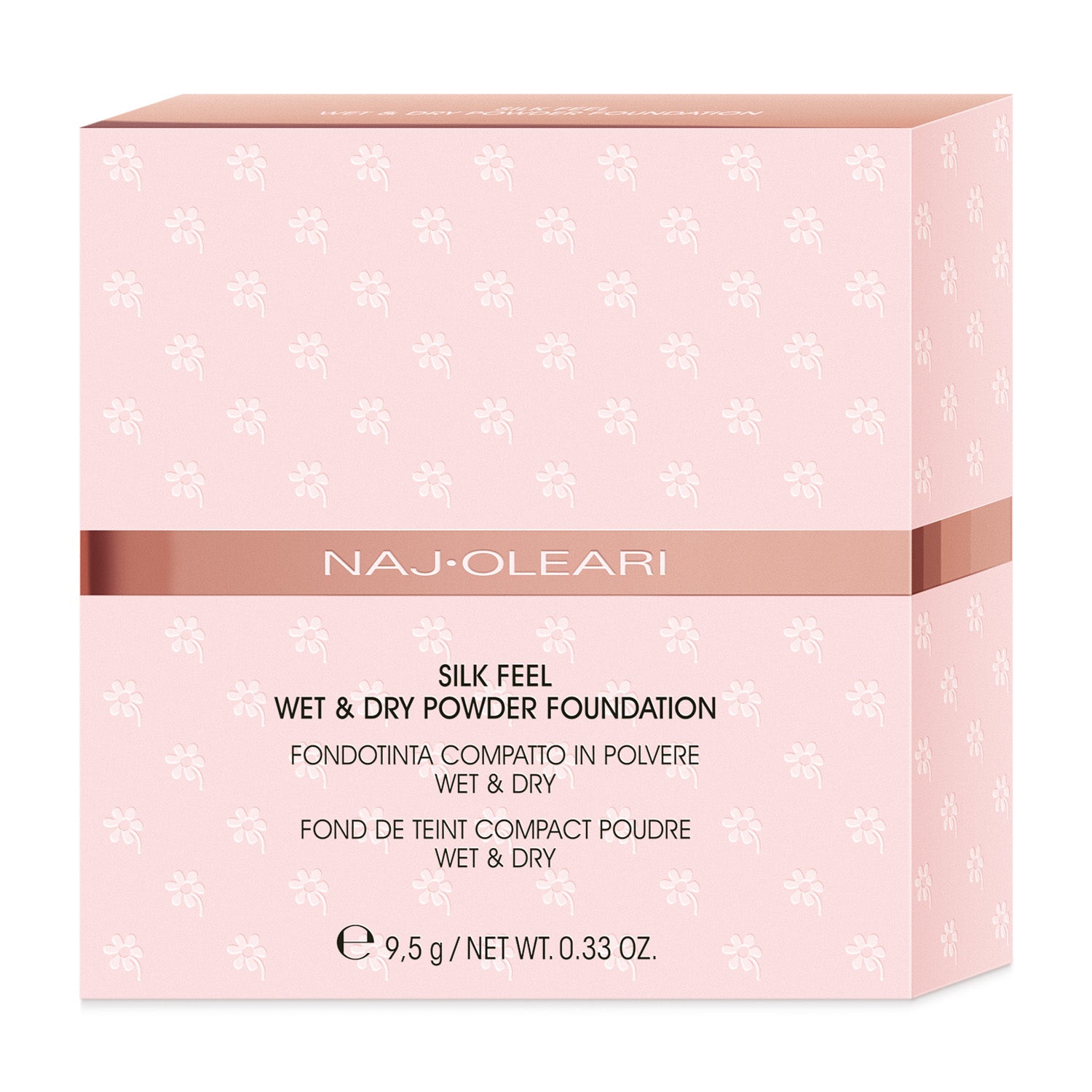 Naj Oleari Beauty - Makeup - Silk Feel Wet&Dry Powder Foundation 02-Peach 02-Pesca