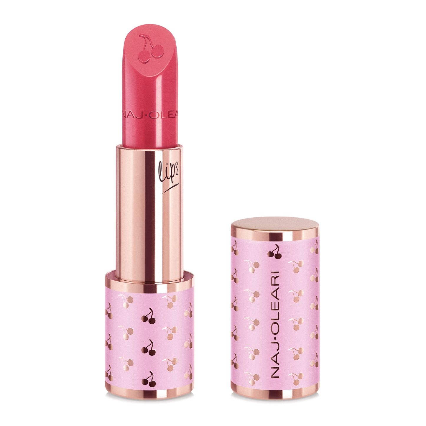 Naj Oleari Beauty - Makeup - Creamy Delight Lipstick 09-Strawberry 09-Fragola