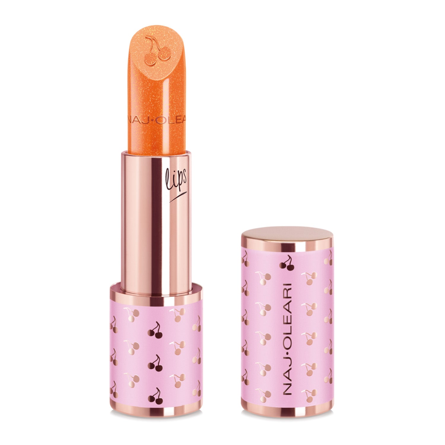 Naj Oleari Beauty - Makeup - Creamy Delight Lipstick 11-Golden-Coral 11-Corallo-Dorato