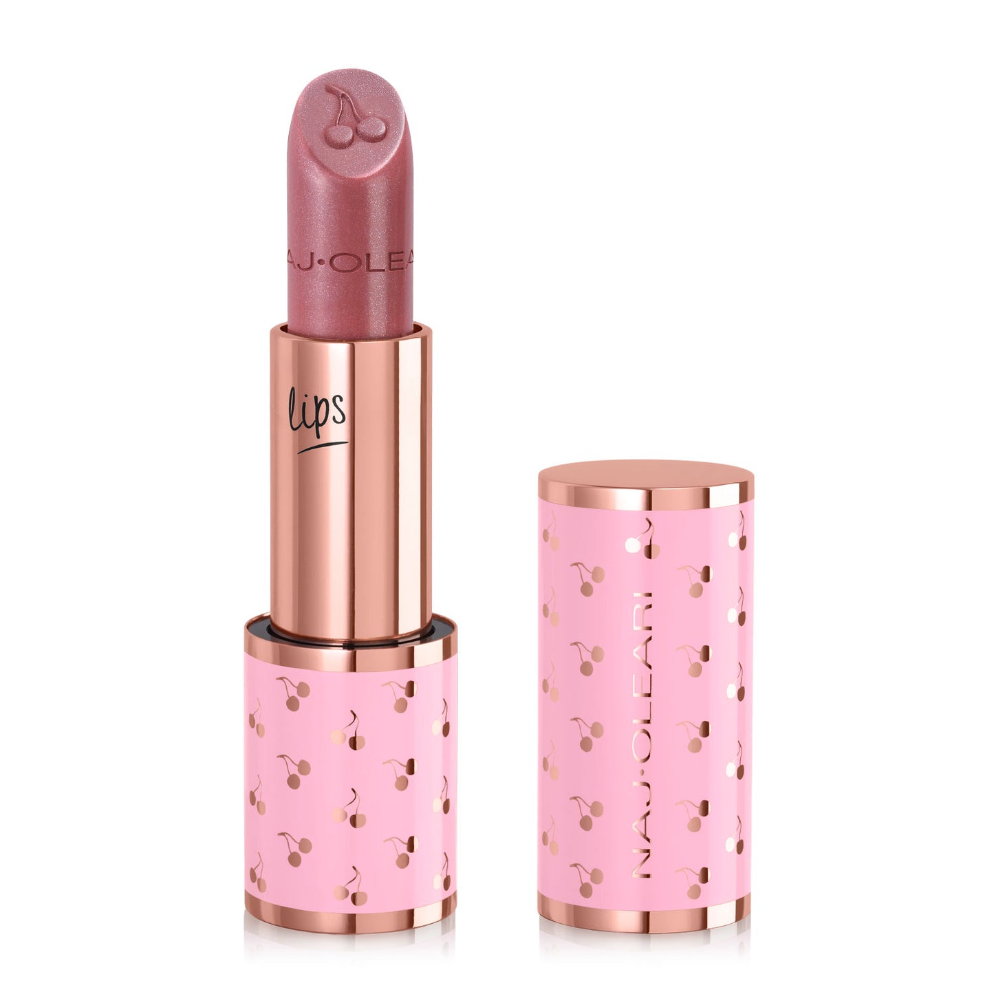 Naj Oleari Beauty - Makeup - Creamy Delight Lipstick 21-Pearly-Cold-Pink 21-Rosa-Freddo-Perlato