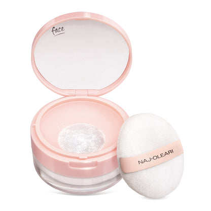 Naj Oleari Beauty - Makeup - Matte Plume Loose Powder 01-Clear 01-Trasparente