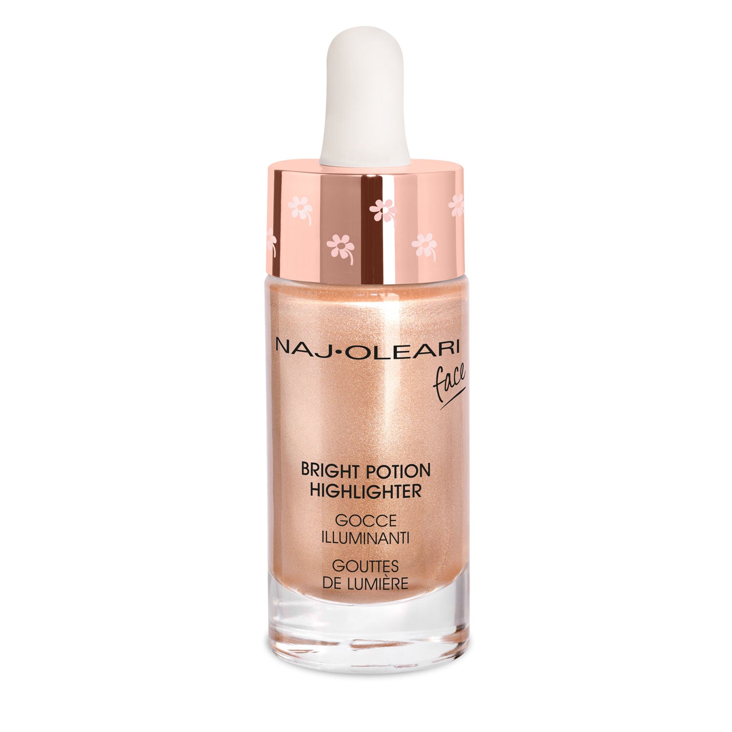 Naj Oleari Beauty - Makeup - Bright Potion Highlighter 02-Gold 02-Oro