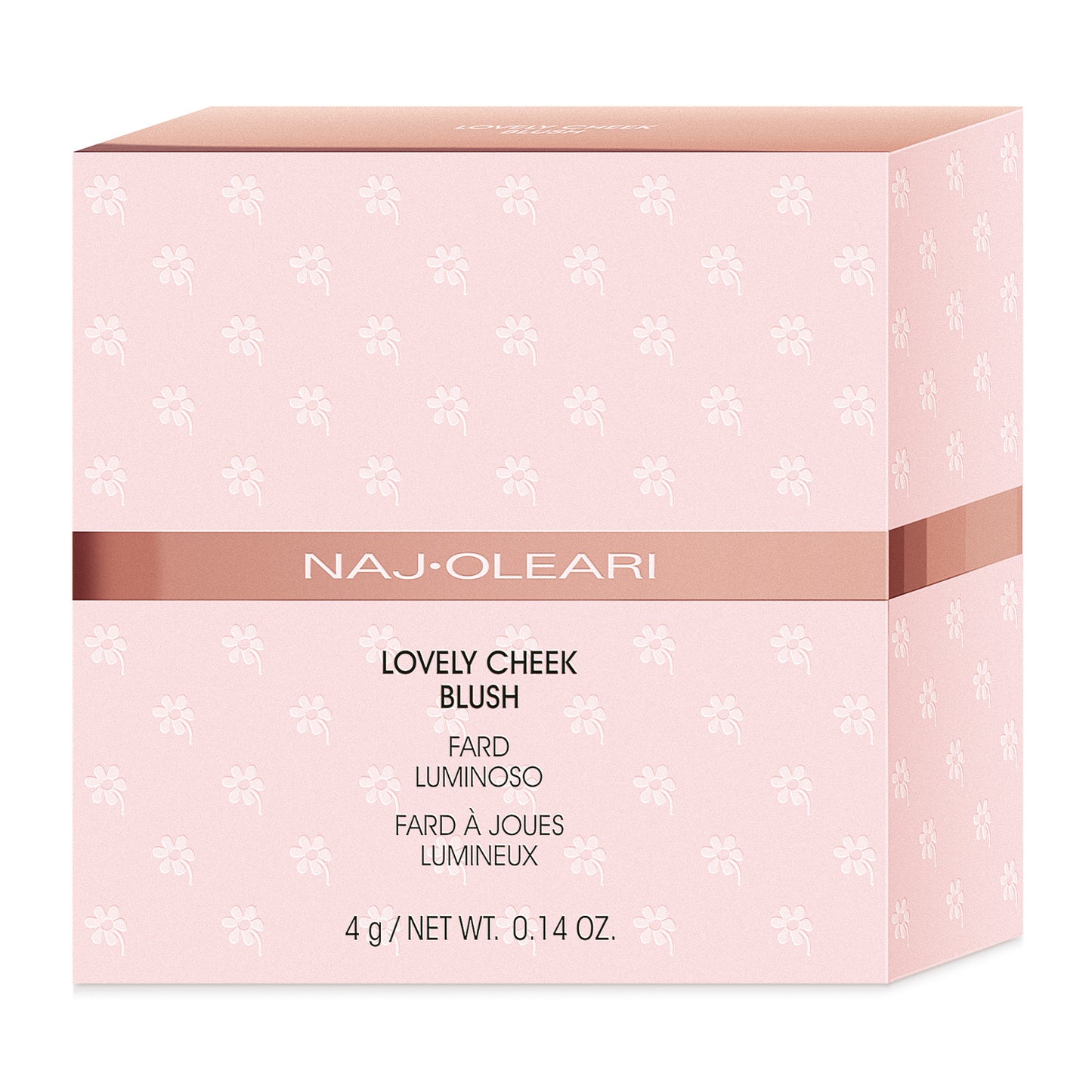 Naj Oleari Beauty - Makeup - Lovely Cheek Blush 01-Golden-Peach 01-Pesca-Dorato