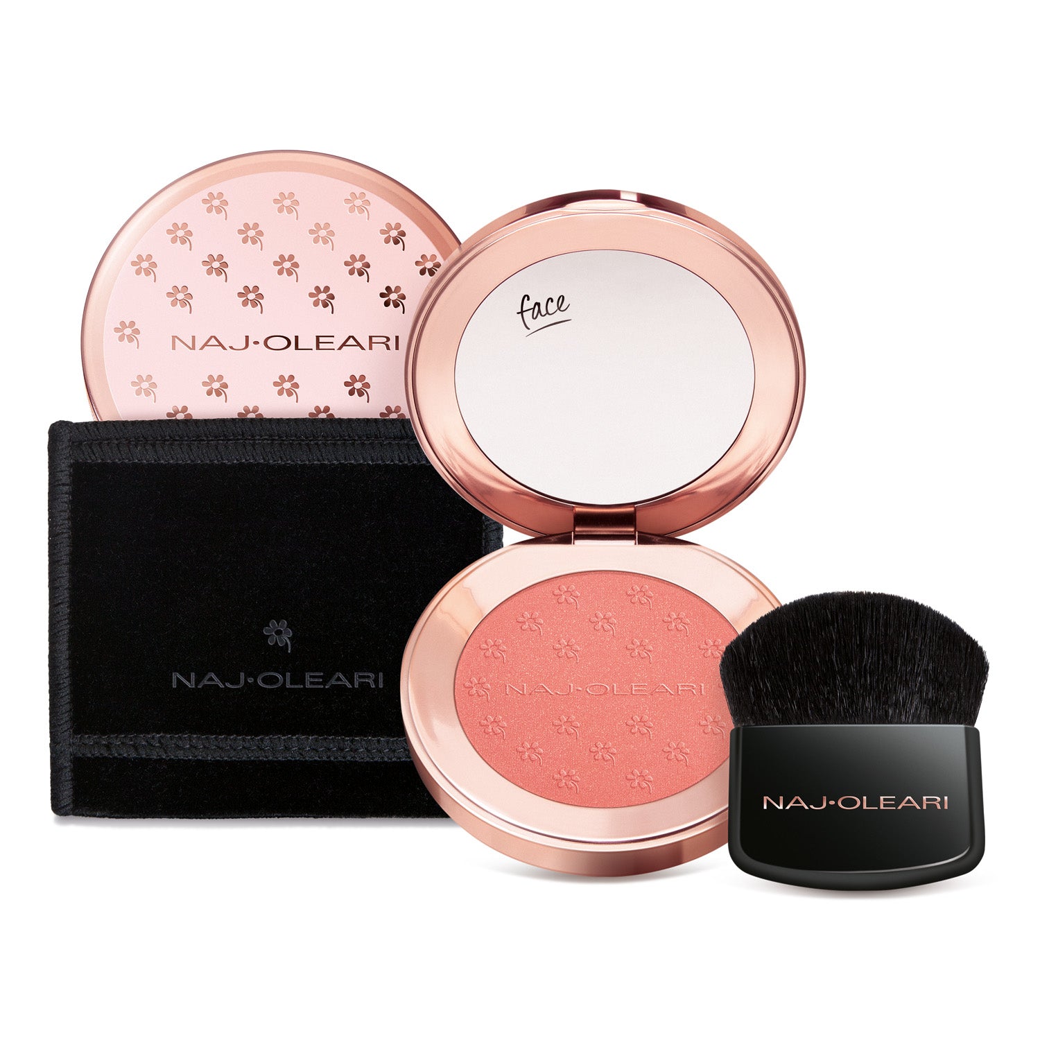 Naj Oleari Beauty - Makeup - Lovely Cheek Blush 01-Golden-Peach 01-Pesca-Dorato