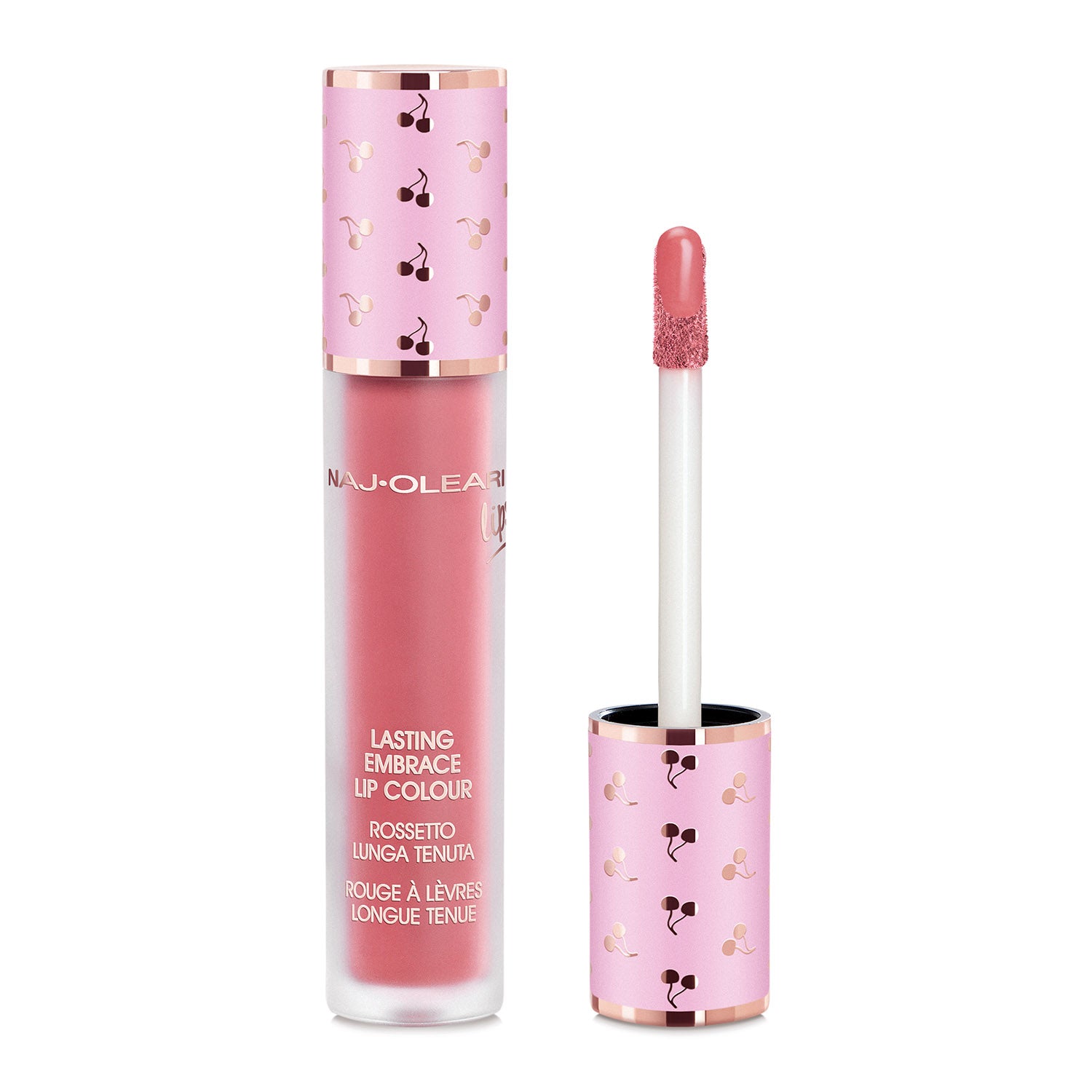 Naj Oleari Beauty - Makeup - Lasting Embrace Lip Colour 03-Lychee-Pink 03-Rosa-Litchi