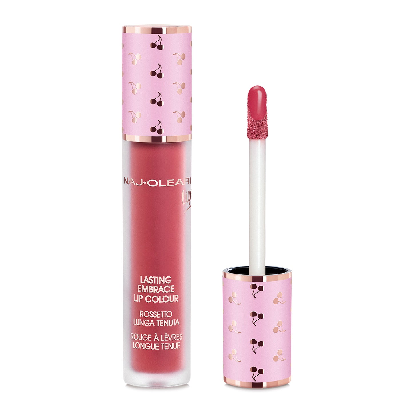 Naj Oleari Beauty - Makeup - Lasting Embrace Lip Colour 04-Marsala-Pink 04-Rosa-Marsala