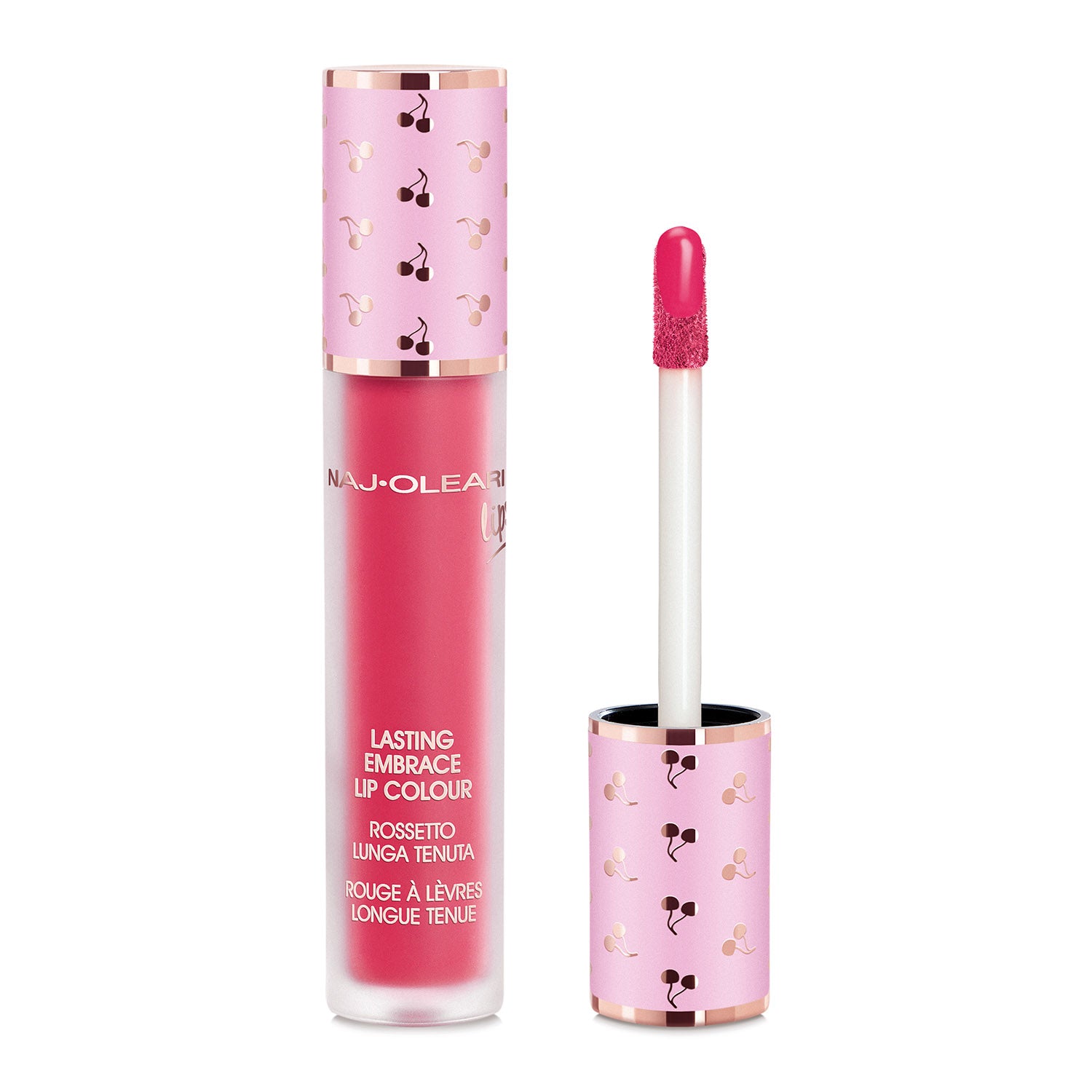 Naj Oleari Beauty - Makeup - Lasting Embrace Lip Colour 06-Pitaya-Pink 06-Rosa-Pitaya