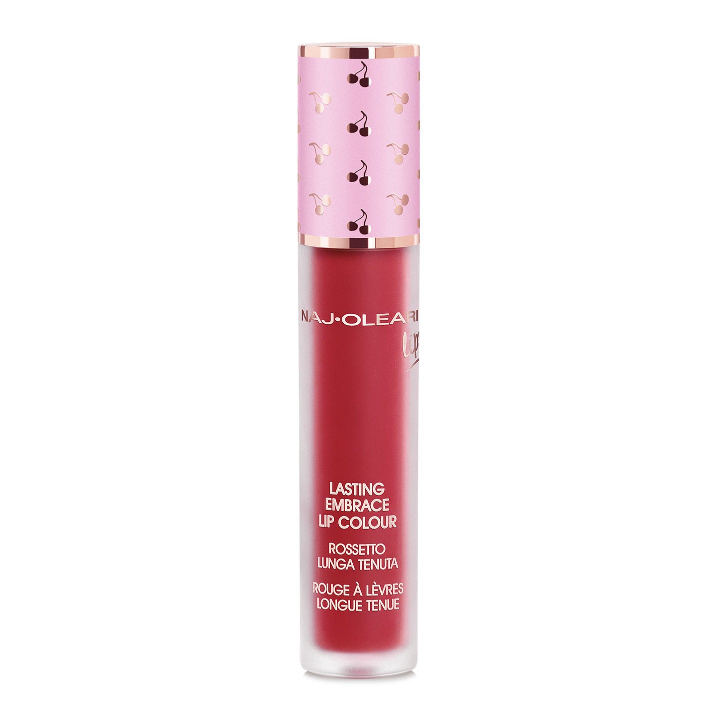 Naj Oleari Beauty - Makeup - Lasting Embrace Lip Colour 08-Ruby-Red 08-Rosso-Rubino