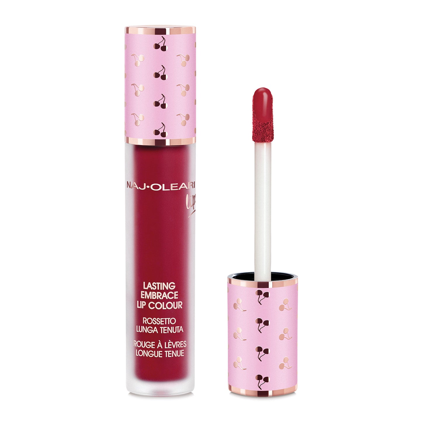 Naj Oleari Beauty - Makeup - Lasting Embrace Lip Colour 09-Wine 09-Vino