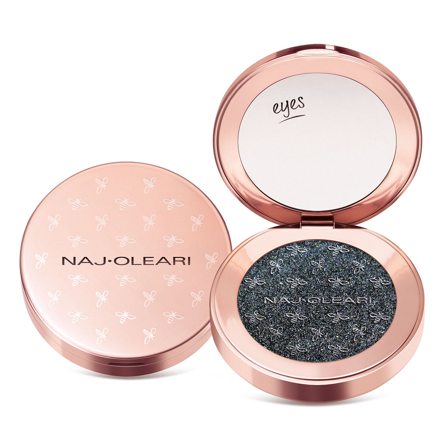 Naj Oleari Beauty - Makeup - Colour Fair Eyeshadow Wet&Dry 20-Multi-Shimmer-Black 20-Nero-Multiriflesso