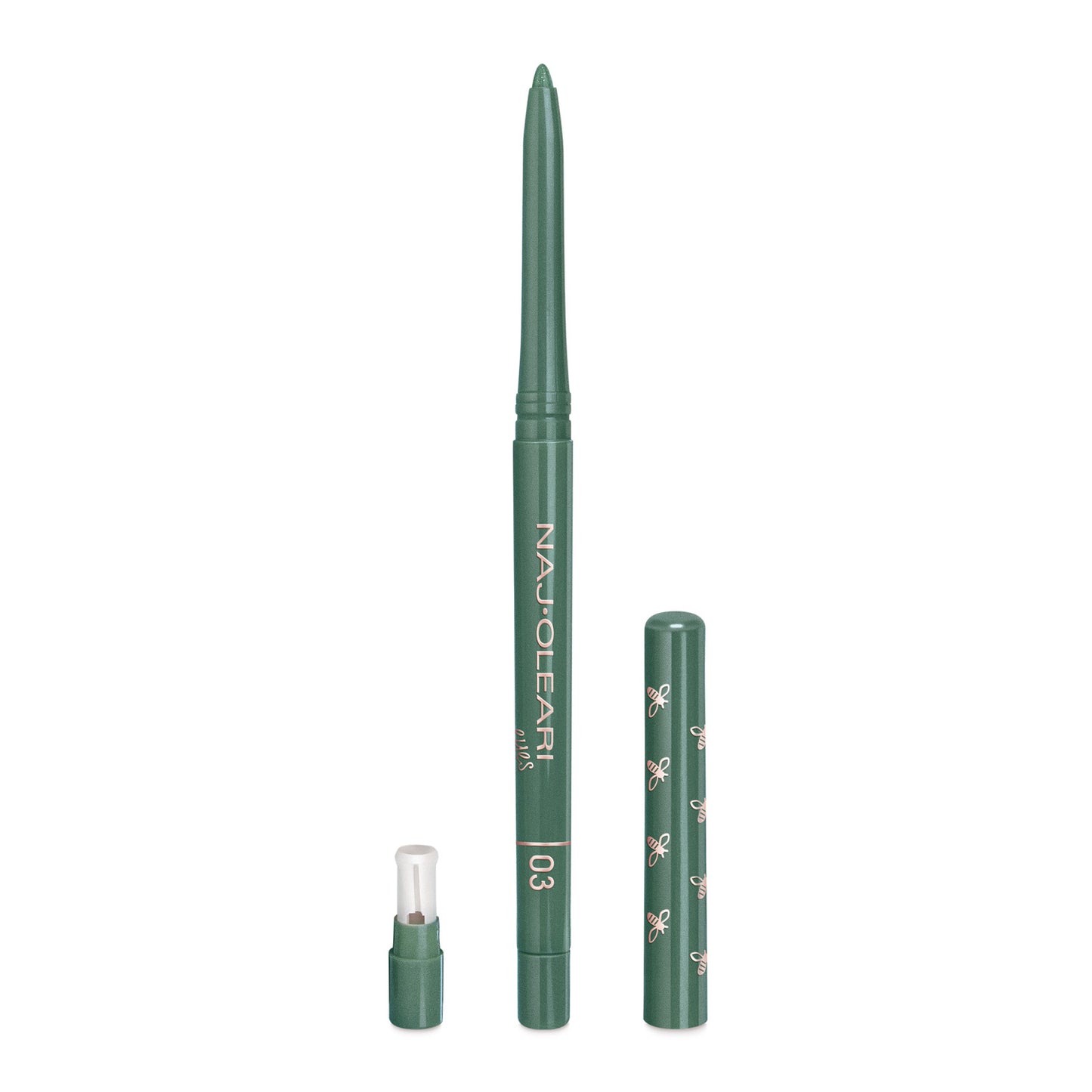 Naj Oleari Beauty - Makeup - Irresistible Eyeliner & Kajal 03-Pearly-Forest-Green 03-Verde-Bosco-Perlato