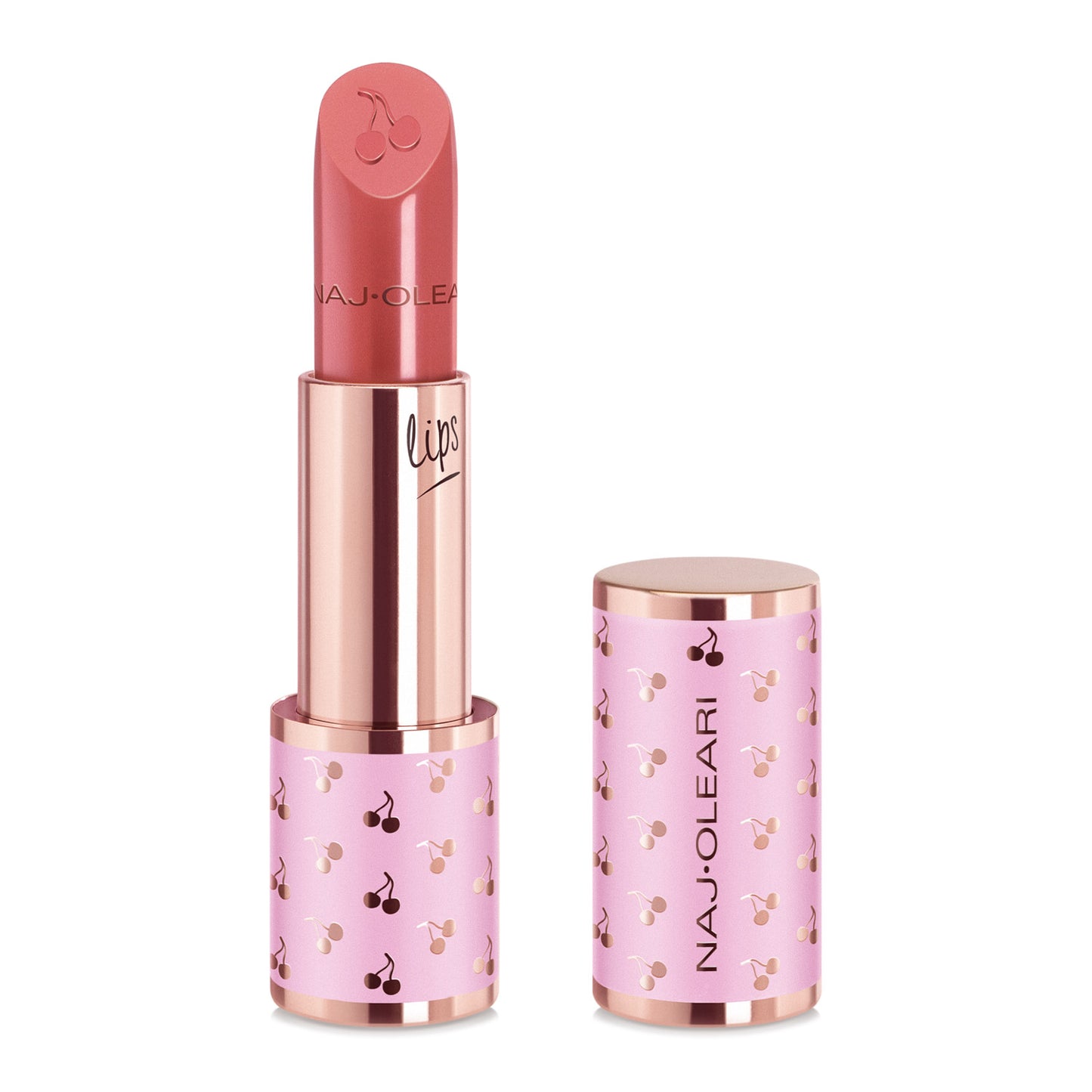 Naj Oleari Beauty - Makeup - Forever Matte Lipstick 08-Antique-Pink 08-Rosa-Antico