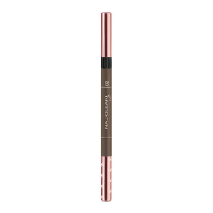 Naj Oleari Beauty - Makeup - 3 in 1 Perfect Brow 02-Browns 02-Castane