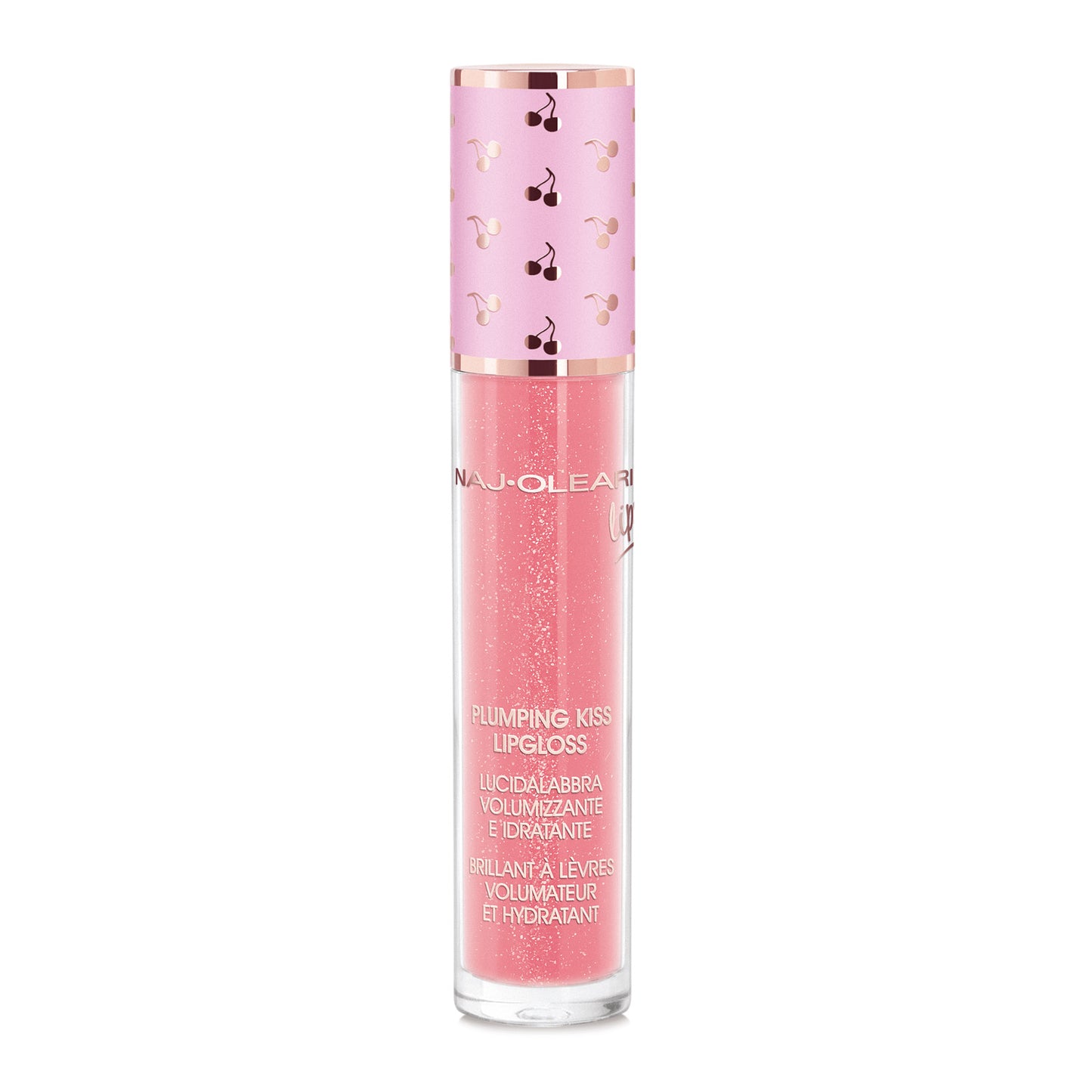 Naj Oleari Beauty - Makeup - Plumping Kiss Lipgloss 03-Candy-Pink 03-Rosa-Caramella