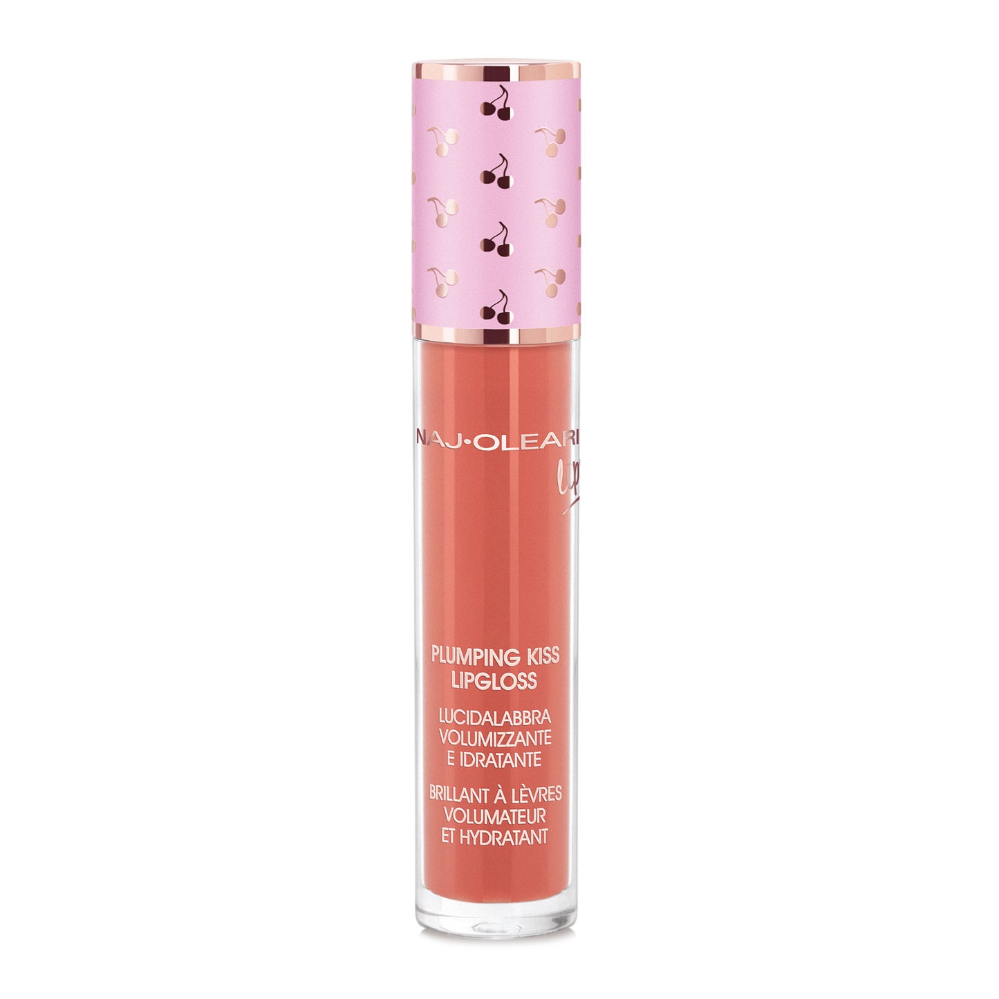 Naj Oleari Beauty - Makeup - Plumping Kiss Lipgloss 05-Peach-Sorbet 05-Pesca-Sorbetto