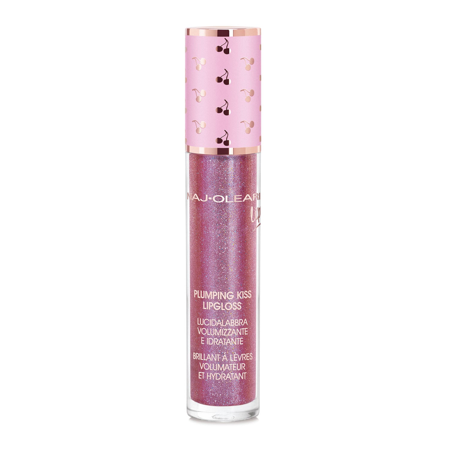 Naj Oleari Beauty - Makeup - Plumping Kiss Lipgloss 12-Boreal-Orchid 12-Orchidea-Boreale