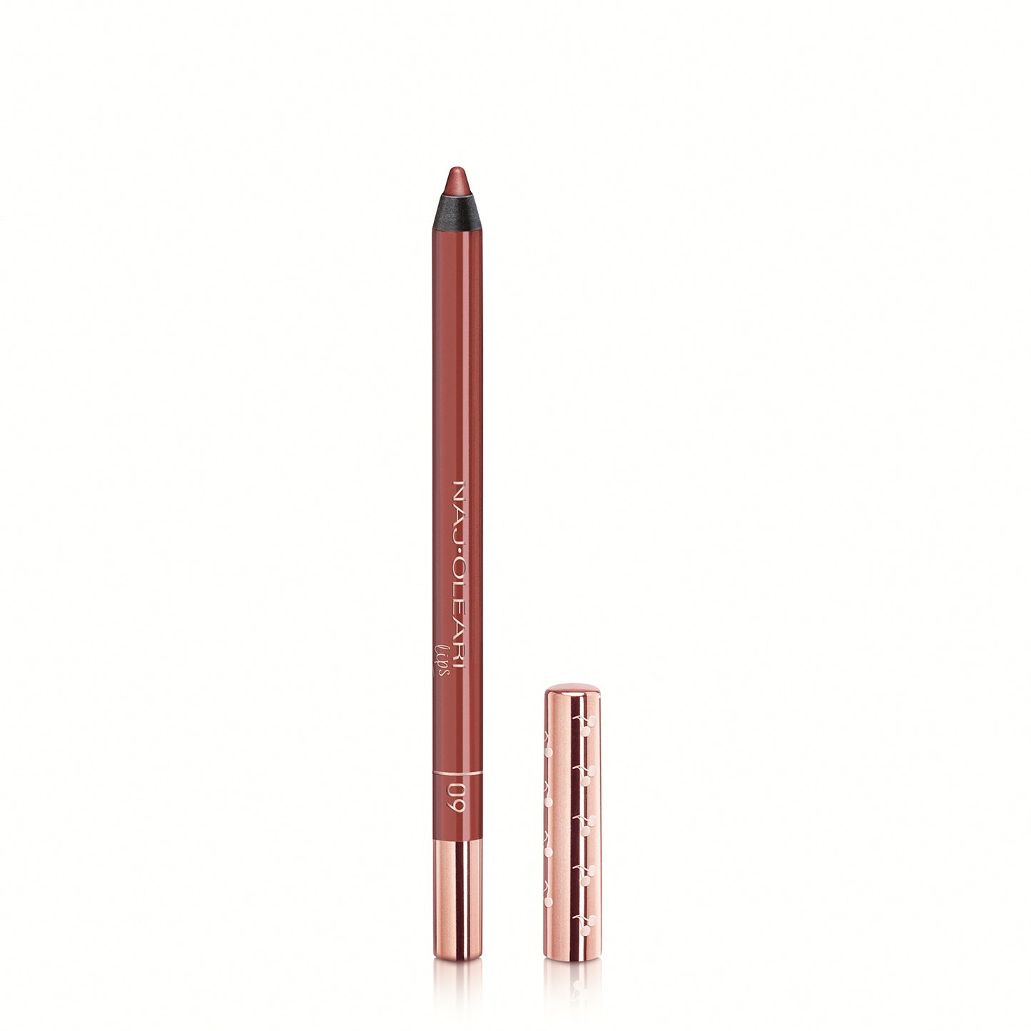 Naj Oleari Beauty - Makeup - Perfect Shape Lip Pencil 09-Brick-Red 09-Rosso-Mattone