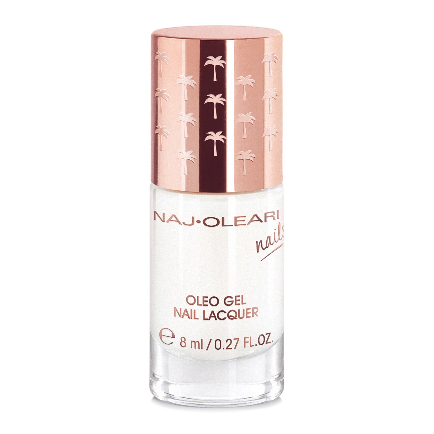 Naj Oleari Beauty - Makeup - Oleo Gel Nail Lacquer 02-Milk-White 02-Bianco-Latte