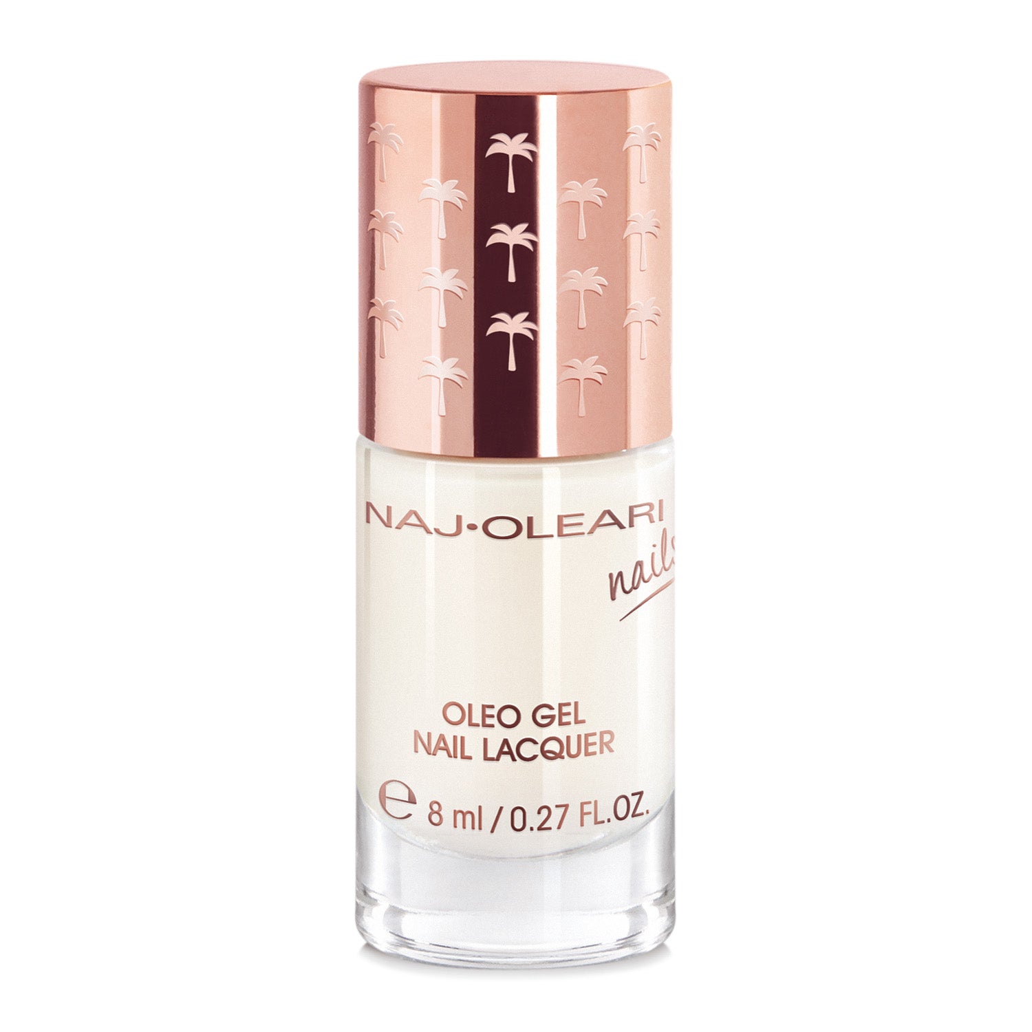 Naj Oleari Beauty - Makeup - Oleo Gel Nail Lacquer 03-French-White 03-Bianco-French