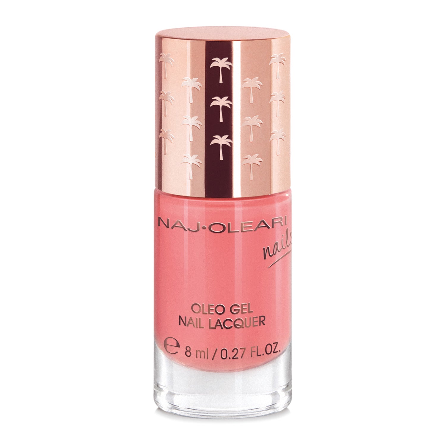 Naj Oleari Beauty - Makeup - Oleo Gel Nail Lacquer 12-Flamingo-Pink 12-Rosa-Fenicottero