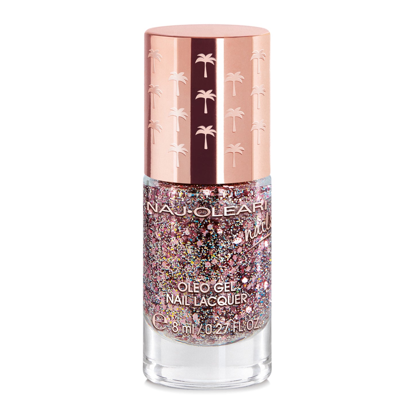 Naj Oleari Beauty - Makeup - Oleo Gel Nail Lacquer 30-Pink-Glitter 30-Glitter-Rosato