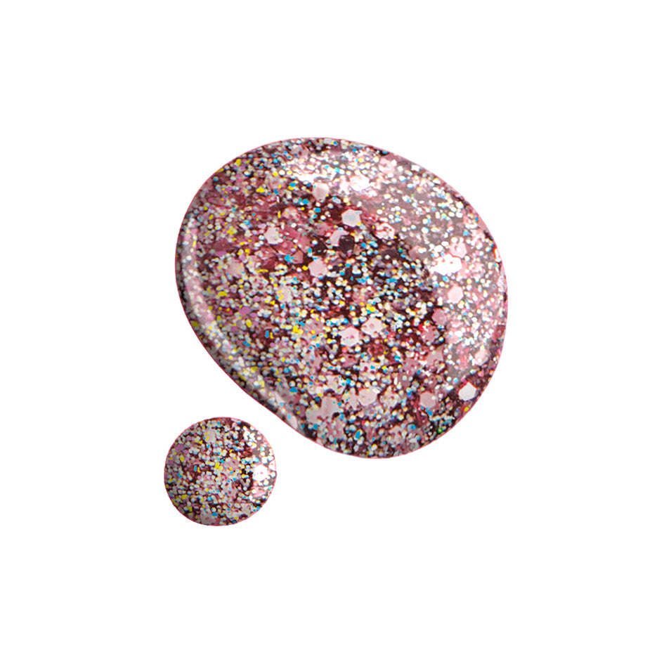 Naj Oleari Beauty - Makeup - Oleo Gel Nail Lacquer 30-Pink-Glitter 30-Glitter-Rosato